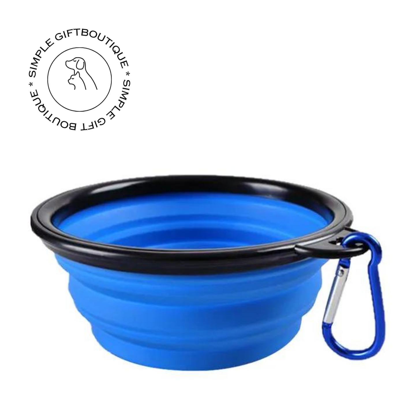 Adventure-Ready: Collapsible Silicone Pet Travel Bowl for On-the-Go Comfort and Convenience