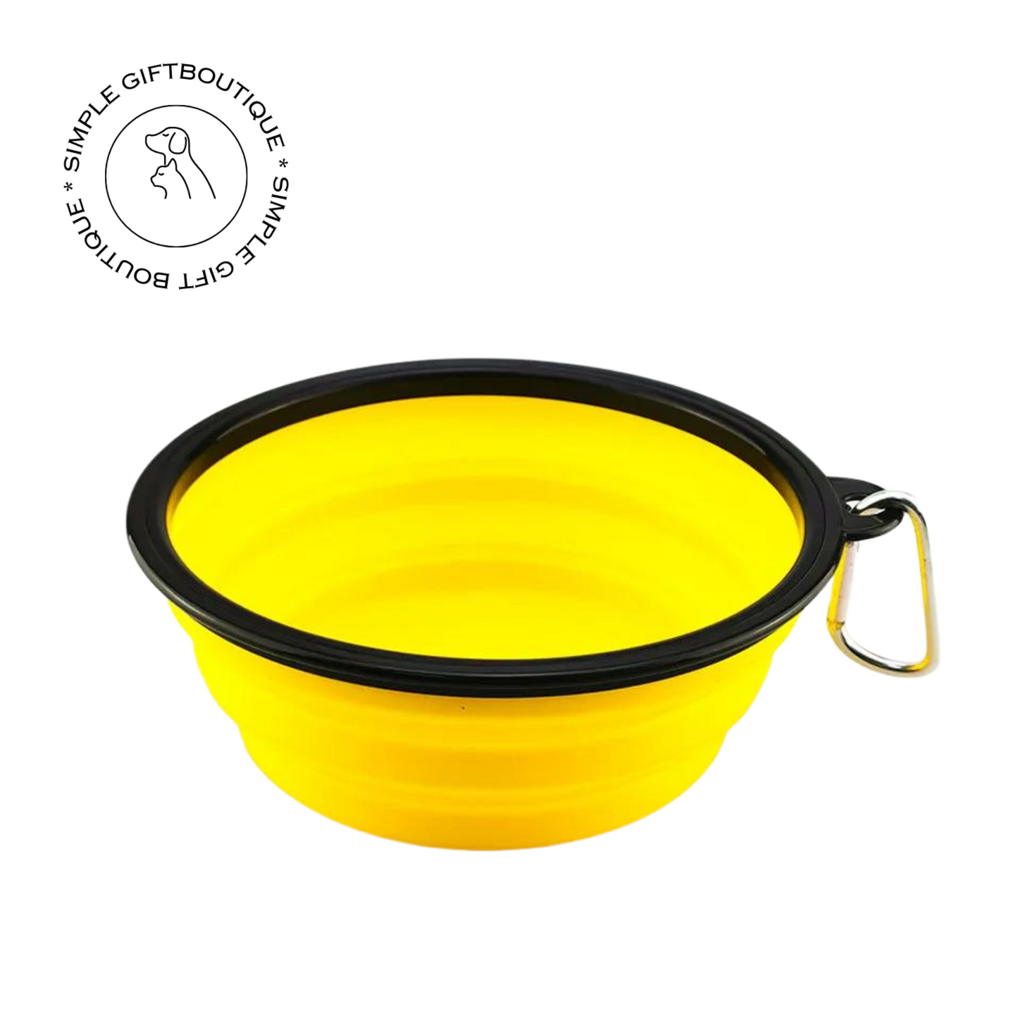 Adventure-Ready: Collapsible Silicone Pet Travel Bowl for On-the-Go Comfort and Convenience