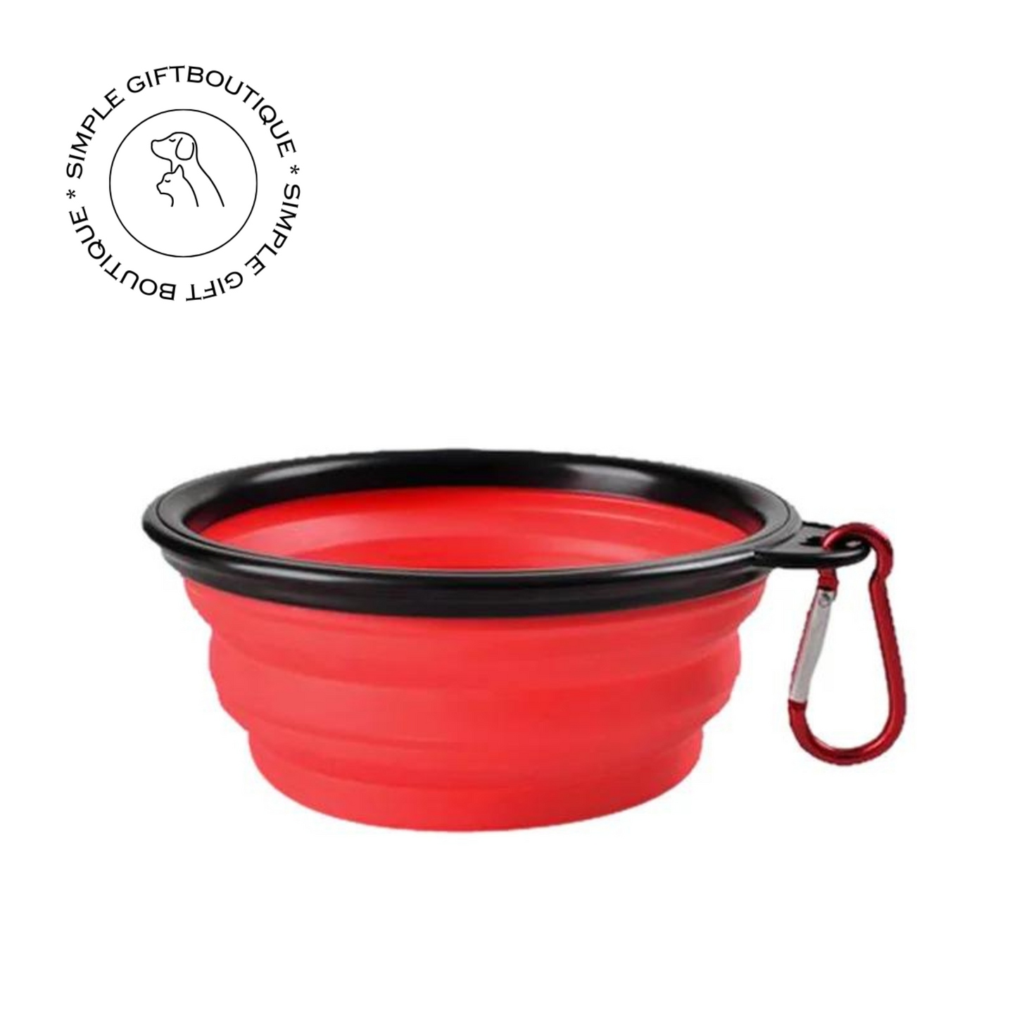 Adventure-Ready: Collapsible Silicone Pet Travel Bowl for On-the-Go Comfort and Convenience