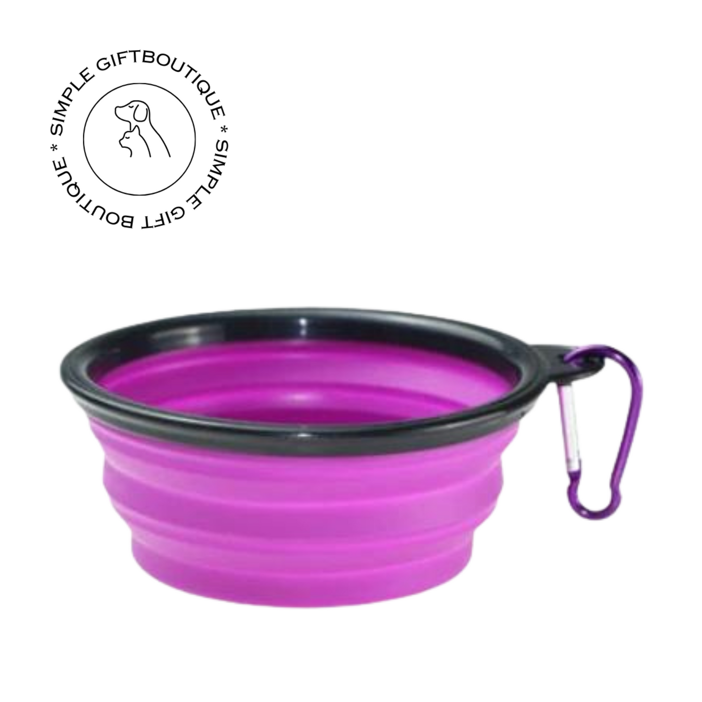 Adventure-Ready: Collapsible Silicone Pet Travel Bowl for On-the-Go Comfort and Convenience