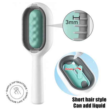 Gleaming Coats: Pet Grooming Hair Brush - Effortless Beauty and Comfort for Your Furry Friend