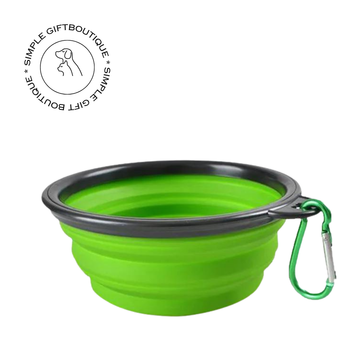 Adventure-Ready: Collapsible Silicone Pet Travel Bowl for On-the-Go Comfort and Convenience